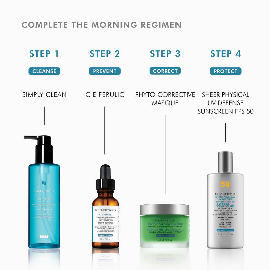 Protection UV physique transparente SPF 50