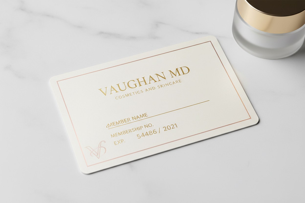 membership card for Vaughan MD